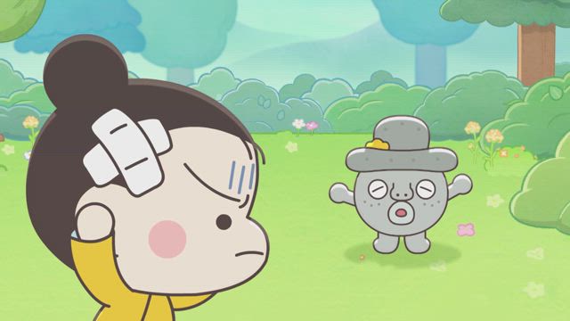 이야기섬의 토끼와 거북이