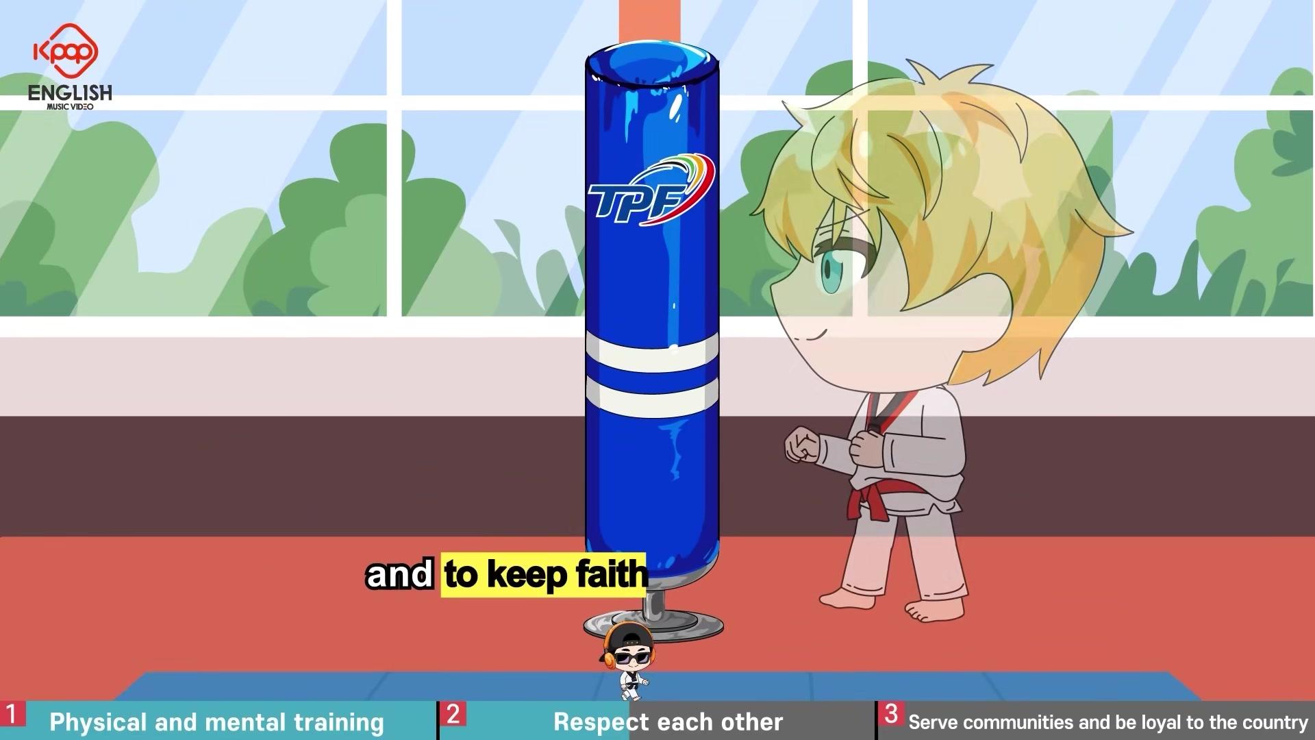 태권도 5대 신조 The Five Tenets of Taekwondo