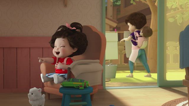 엄마를 도와요