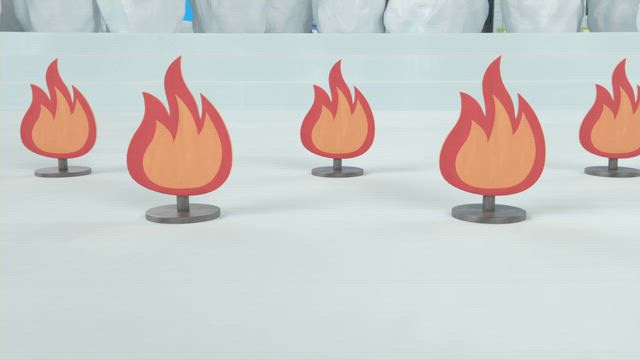 소방 훈련은 힘들어요!