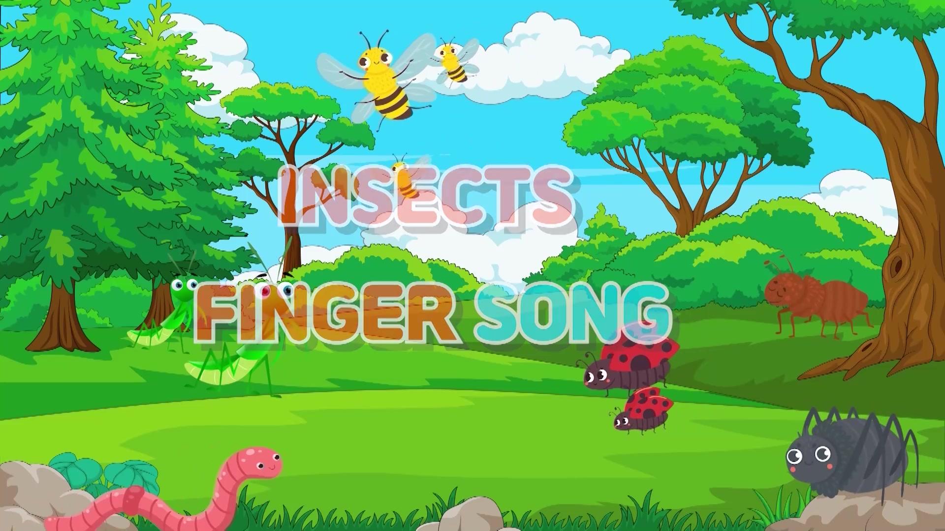 INSECTS FINGER SONG