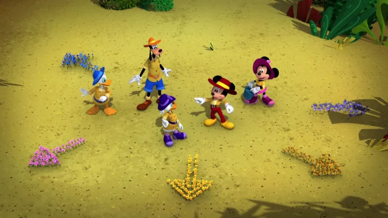 요술 티 파티/캠핑 소동